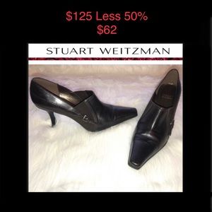 Stuart Weitzman Dark Chocolate Ankle Bootie Shoes